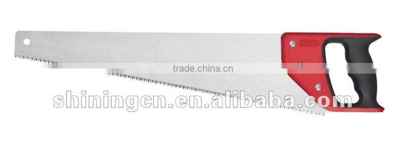 2d/3d teeth hand saw, 16 inch saw,plastic handle 65Mn sharp hand saw SH190
