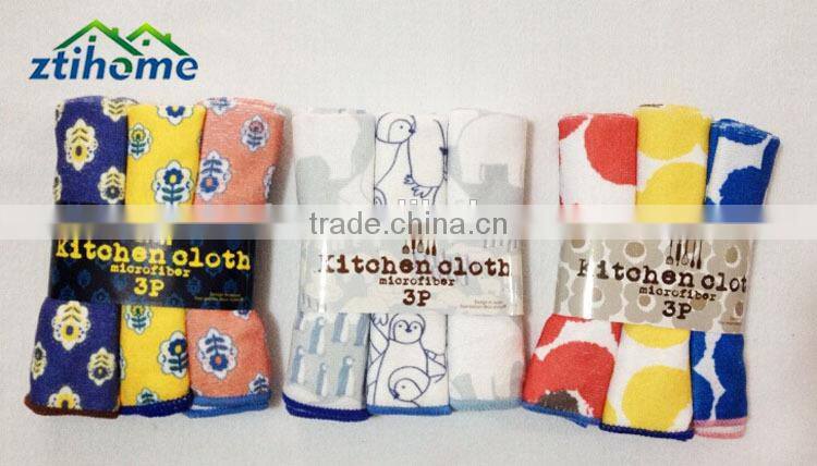 Silky Microfiber Cloth for easy kitchenwork cleaning