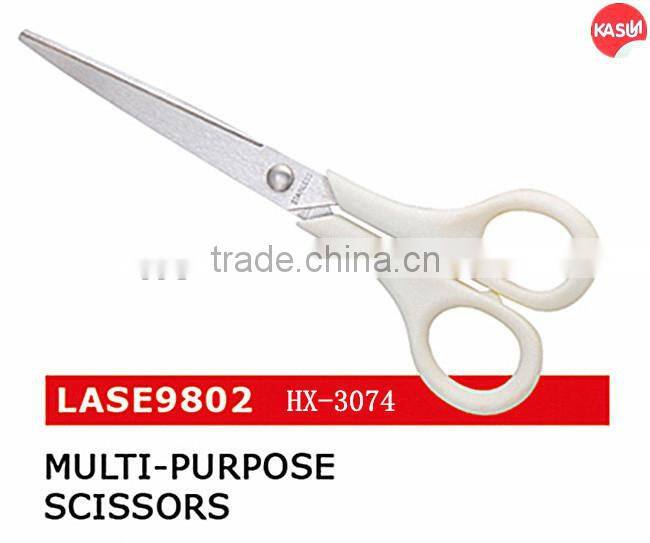 Plastic color handle stainless steel Tailor Scissors HX-3074
