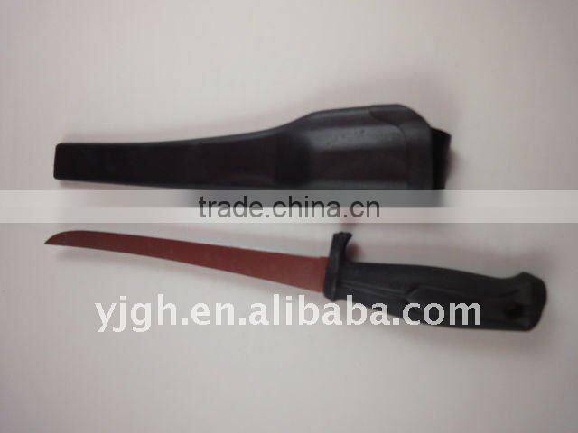 stainless steel utility knife with hat