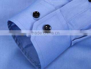 70%cotton 30%polyster men's office long sleeve shirt
