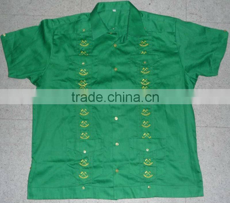 shirt with long sleeve and pintuck