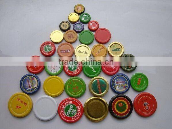 38mm 58mm 72mm 78mm metal lug screw caps for glass bottes glass jars