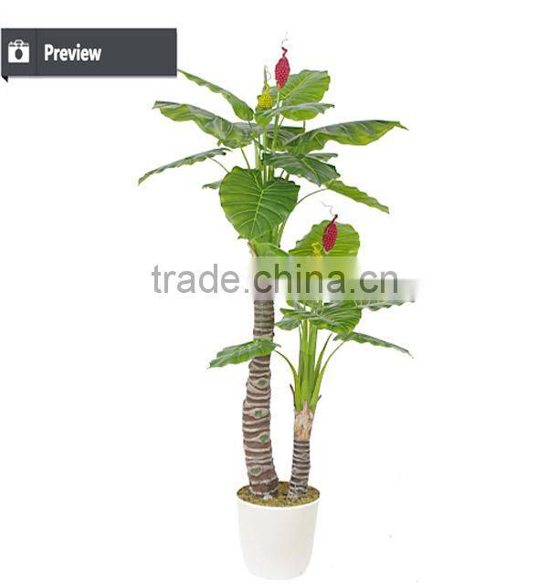 Artificial indoor plants and trees for home and garden decoration evergreen ornamental plants
