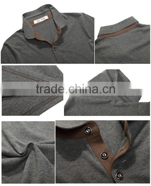 fashion solid polo shirt men wear