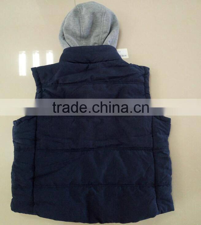 Fleece hoodies men waistcoats winter vest