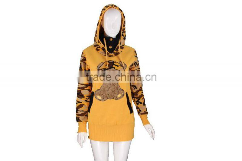 Women stock blushed plush fleece sweater india china
