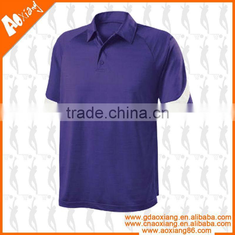 Fashion and cool cotton polo shirt with spandex