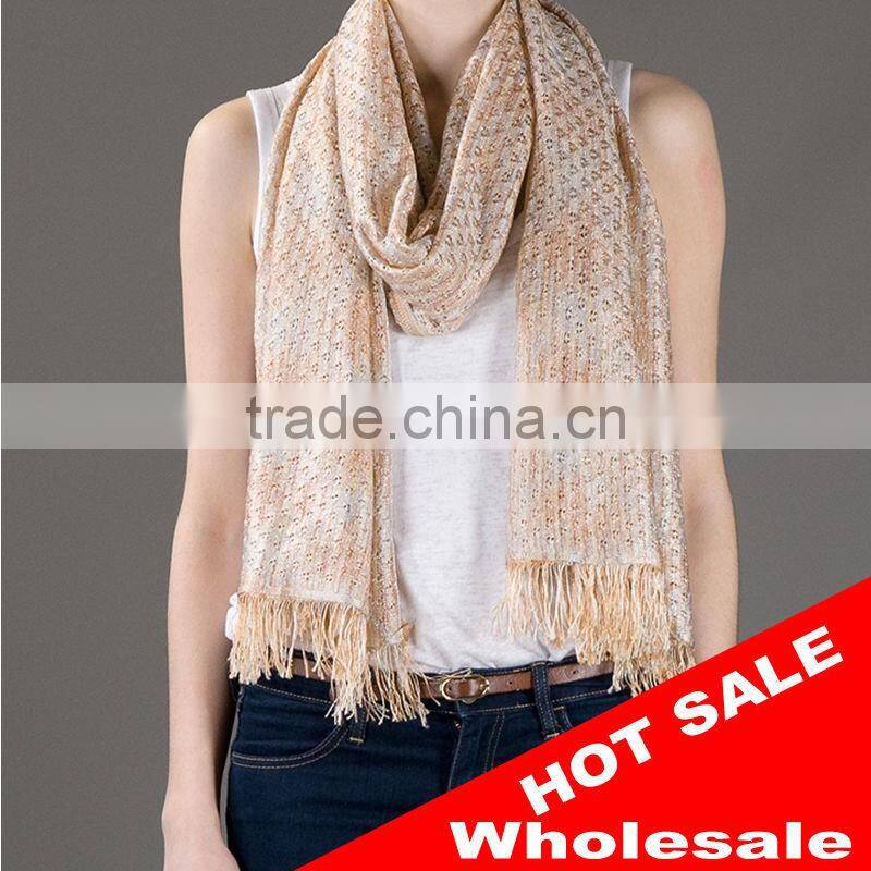 Fashion knitted scarf for lady