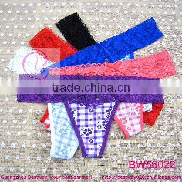 Womens hot sexy underwear soft cotton fabric fashion sexy lingerie