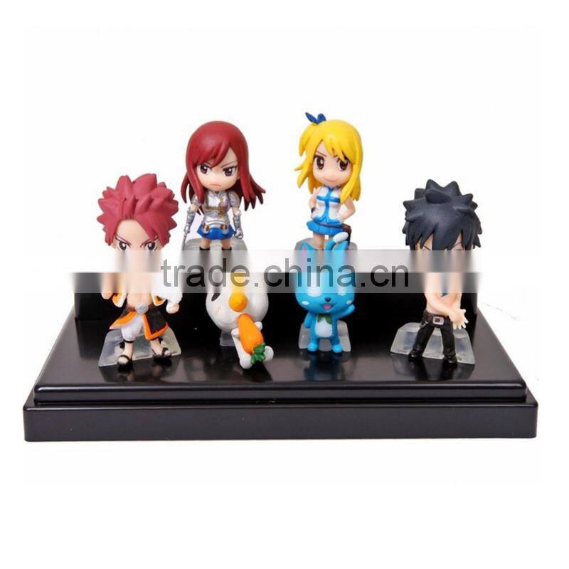 Fairy tail model action figure doll toys cute cartoon anime PVC figure wholesale toys