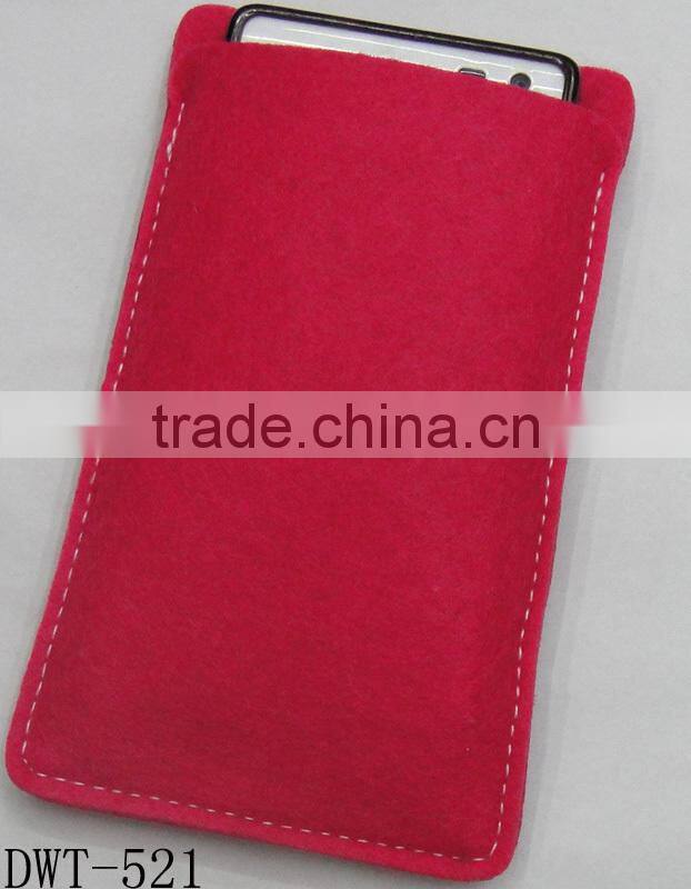 Popular polyester felt mobile bag