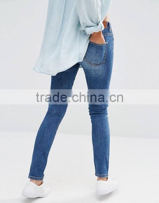 women new model jeans pent style jeans manufacturers china
