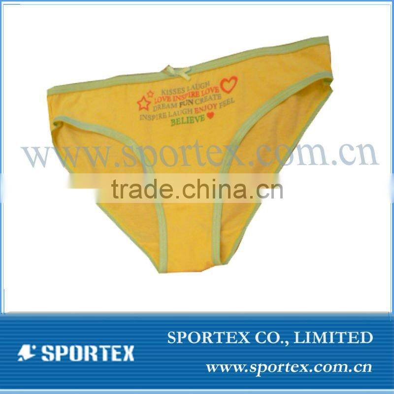 2012 printed ladies briefs