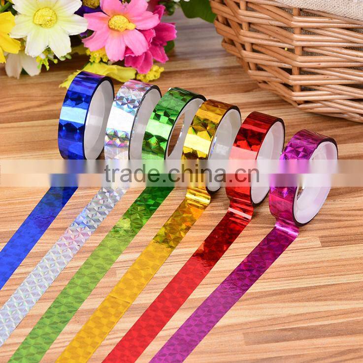 1.5cm*1m laser foil washi paper masking tape