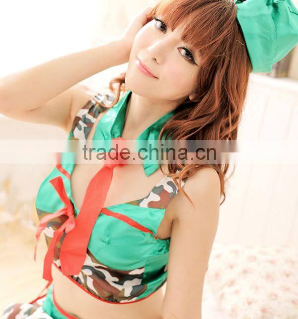 2015 fashion cotton sexy girl costume