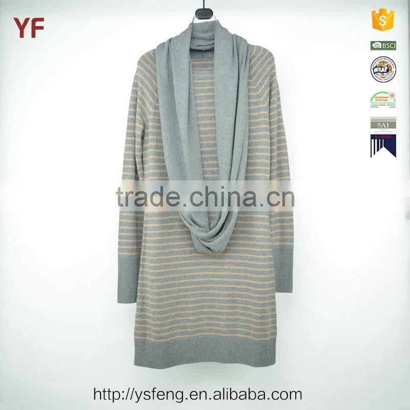 Long Sleeve Maxi Winter Sweater Designer One Piece Maxi Dress