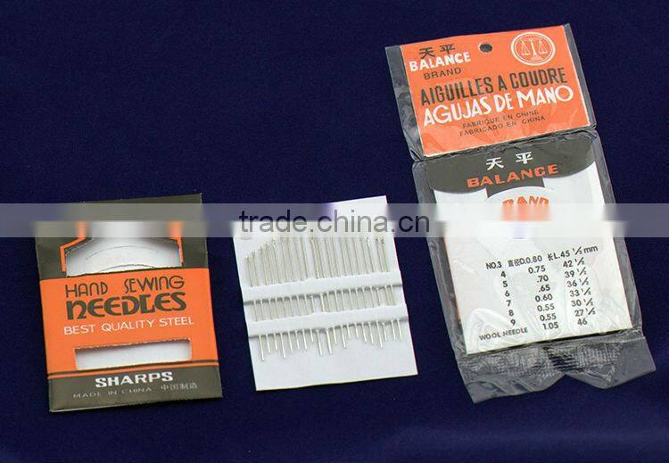 BALANCE BRAND HAND SEWING NEEDLE-SHARP 3-9