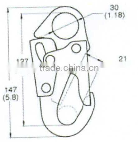 good quality snap hook for safety lanyard YL-H12