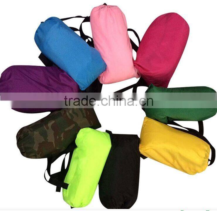 Lightweight water-resistant durable Inflatable Lounger/ Air Bag/Lazy Bag