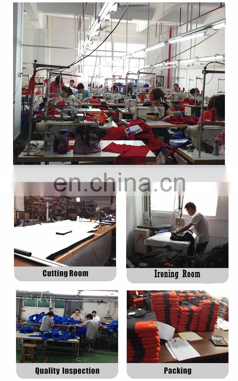 manufactures Waterproof Breathable PU rainwear Rain Coat for workers