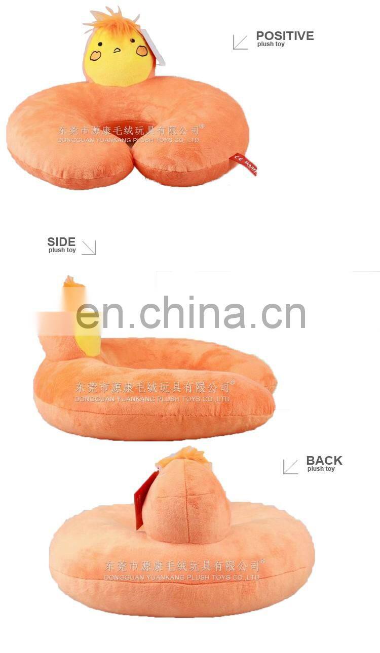 Custom New Lovely Travel U Shape Neck Soft Plush Pillow