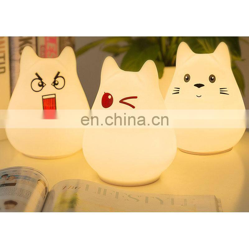 Wholesale cute fashion design animal LED night light for kids