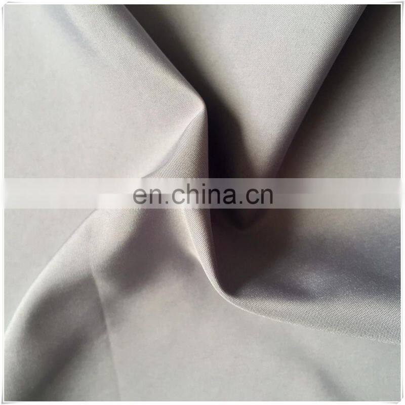 100 polyester pongee lining fabric/polyester pongee waterproof fabric