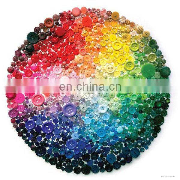 14mm Natural Flower Shape Wooden Coat Sewing Button /Brass Magnet Button For Leather Bags