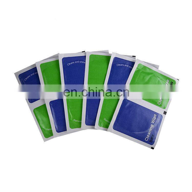 oem made custom design top quality standard optical lens wipe
