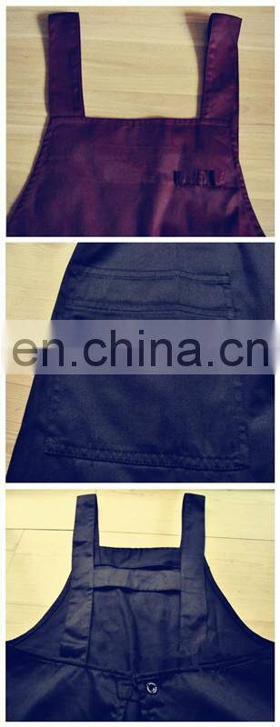 100% cotton adjustable bib apron