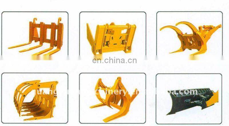 4wd 1.2ton front shovel loader ZL12F