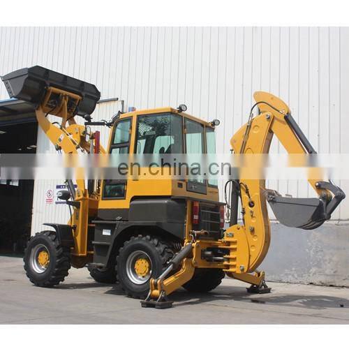 New cheap front and backhoe loader 45-17