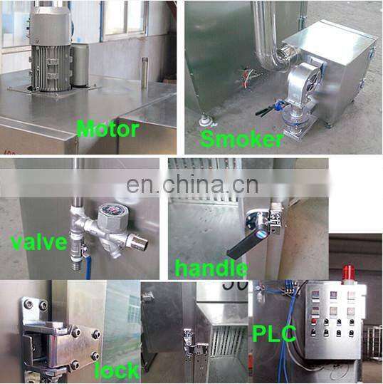 High-pressure Pipeline Pump Food Smoking Machine High Efficiency Meat Smoker Energy Saving Meat Smoking