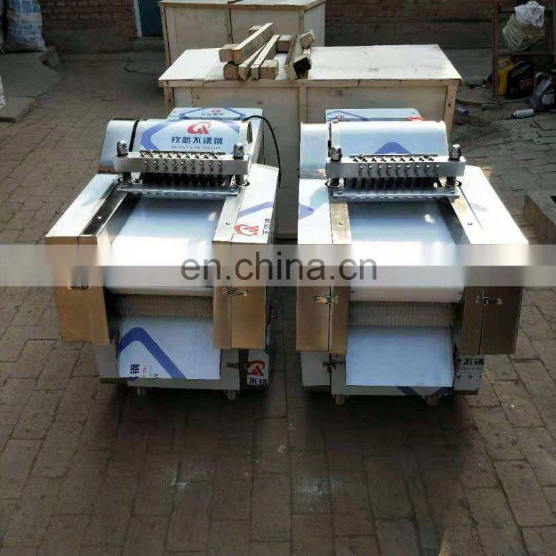 Automatic Whole Frozen Raw Chicken Leg Meat Cutting Machine for price