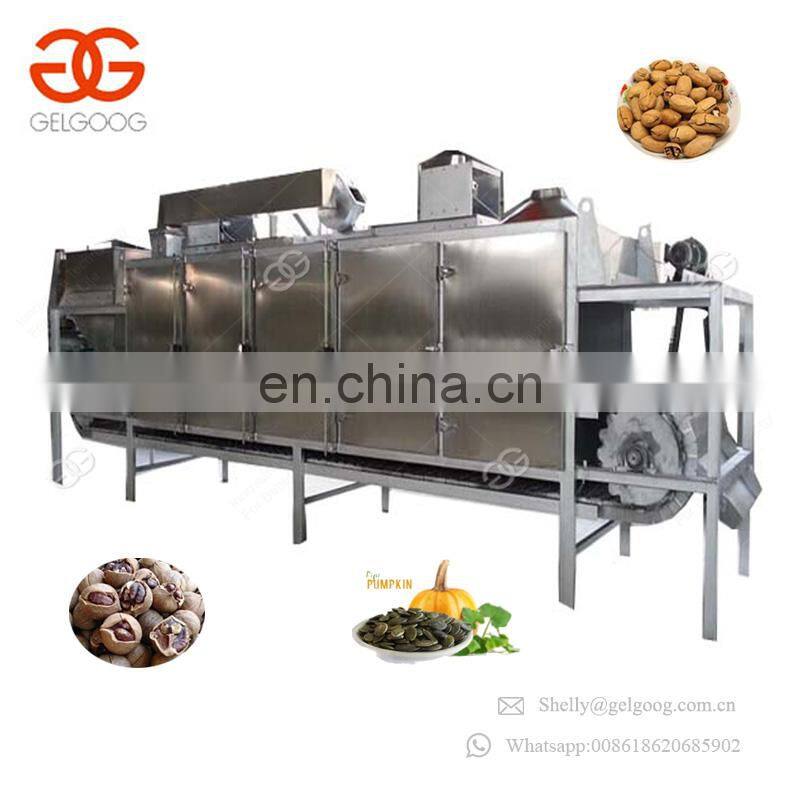Commercial Cashew Nut Peanut Maize Almond Roaster Sunflower Seeds Watermelon Seeds Roasting Machine For Sale