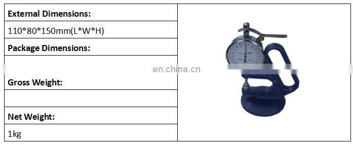 GESTER EN 71 Test Measuring Tool/Thickness Gauge For Plastic Film