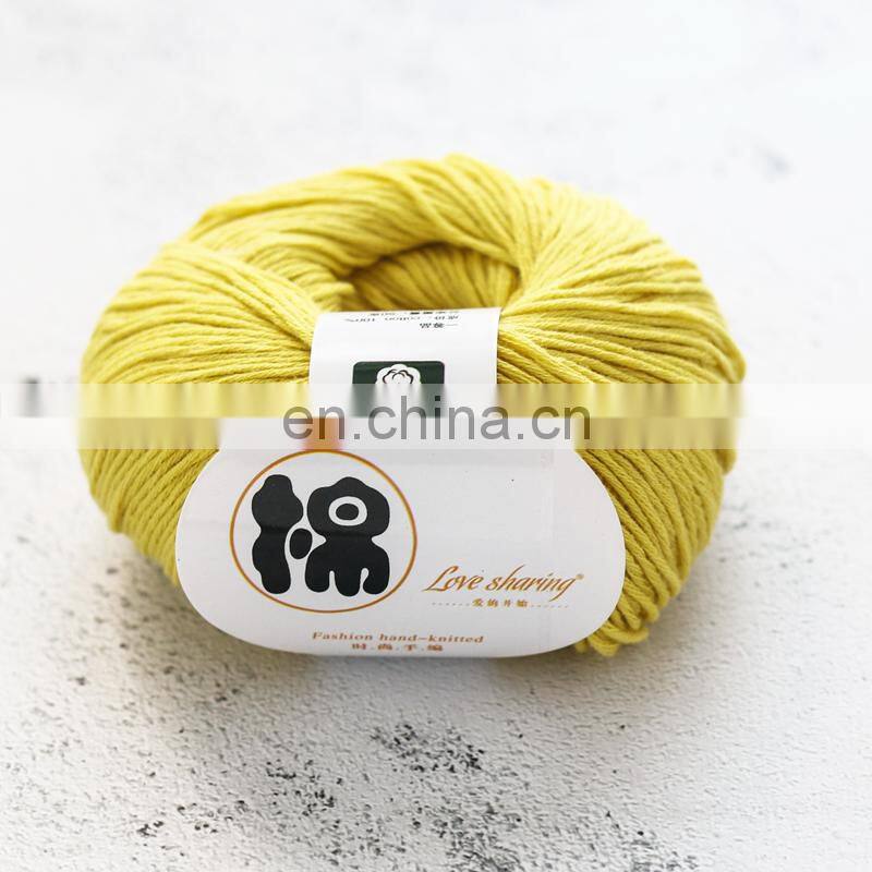High quality fancy PTT Slub Yarn 100cotton yarn for crochet knitting