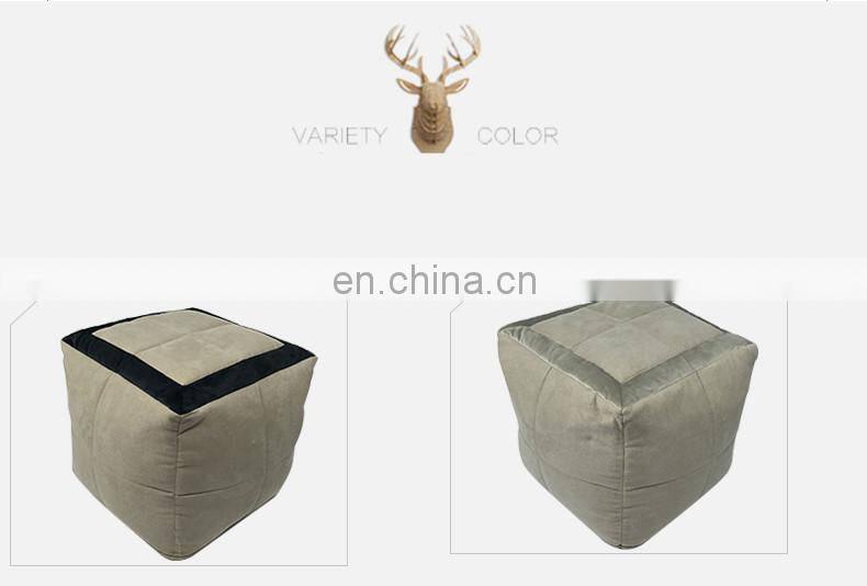 2017 new design ottoman pouf with low price