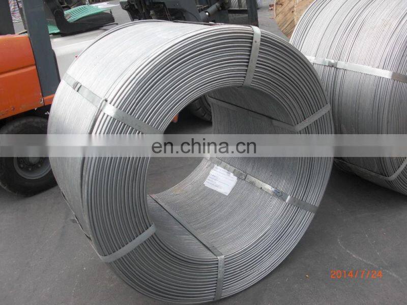 Aluminum rod with 99.9% aluminum