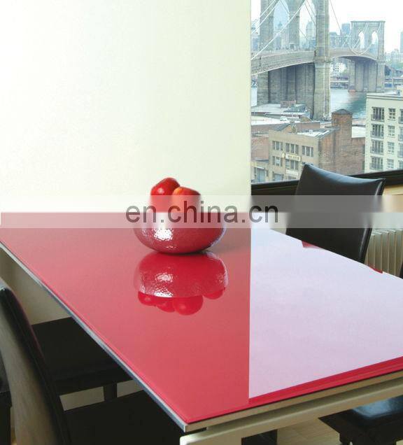 Custom 6mm 8mm building glass decoration tempered silk screen printing glass