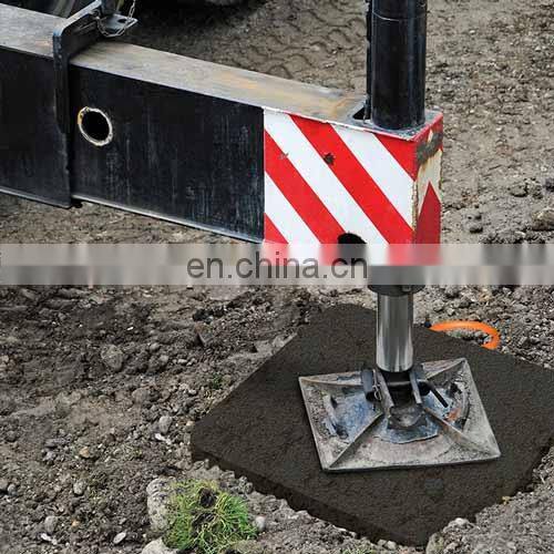 multicolor uhmwpe crane outrigger pads Heavy load capacity outrigger pads for boom trucks UHMWPE Lifting Outrigger Pad