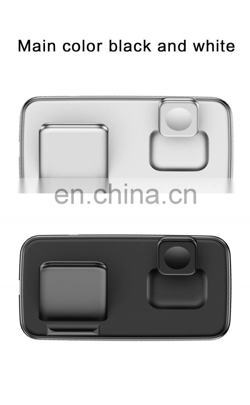 New Products 2020 15W 9V 2A 4 in 1 Wireless Charger Unique Design Stand Wireless Charging For Earphone