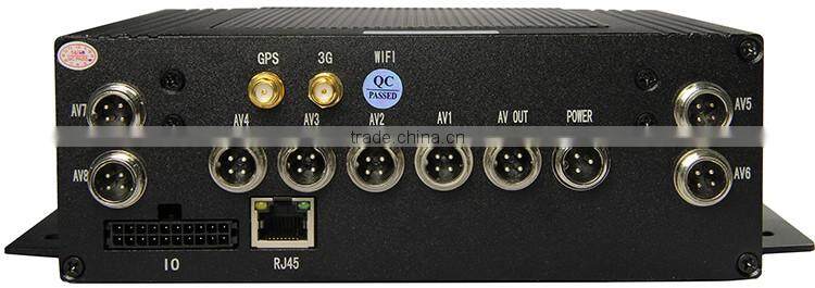 3g gps full d1car dvr for remote access 4ch h.264 black box dvr automobile dvr