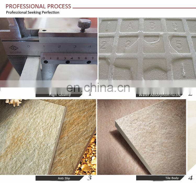 2020 canton fair internet new design rustic floor tile fabric design tiles