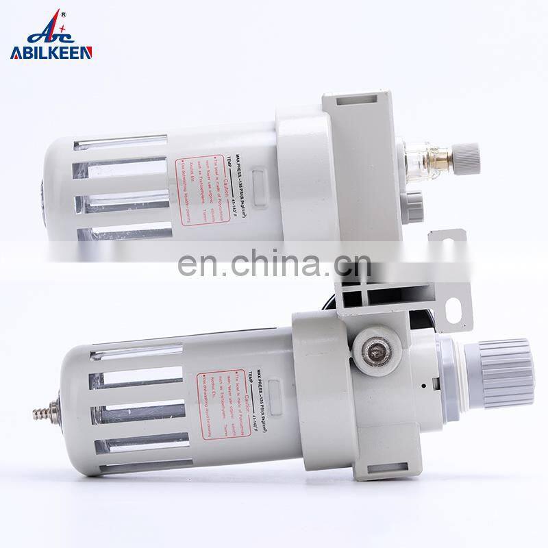 BFC4000 Pneumatic Air Source Treatment Unit Pressure Regulator Air Filter Regulator With Different Pressure Drain