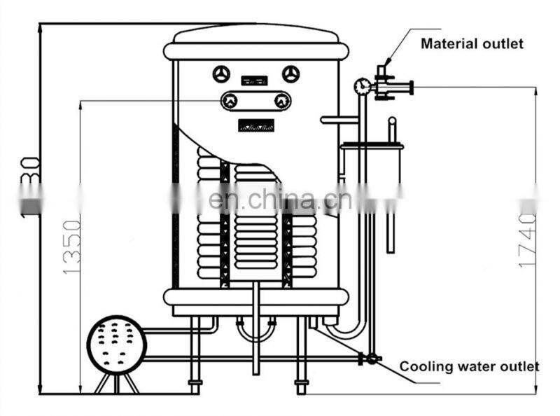 Automatic htst pasteurizer auto industrial ultra high temperature flash pasteurization machine equipment cheap price for sale