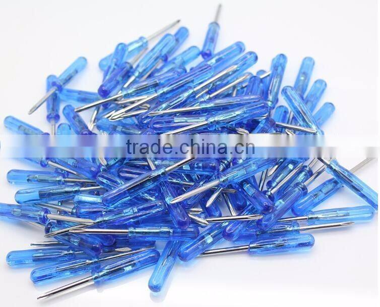 phillips/cross head screwdrivers with plastic handle suitable for small cross head screws