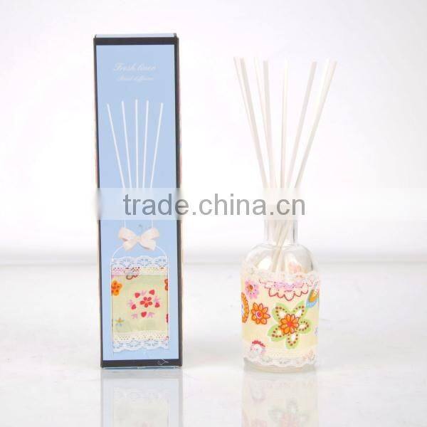 100ml Home fragrance Aroma Reed Diffuser with glass bottle SA-1950