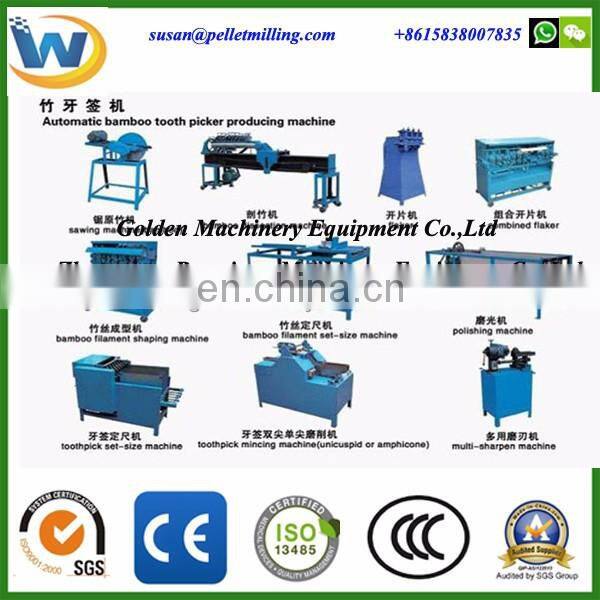 Wooden bamboo Chopsticks Production Line/Complete Sets Wooden Chopstick Making Machine